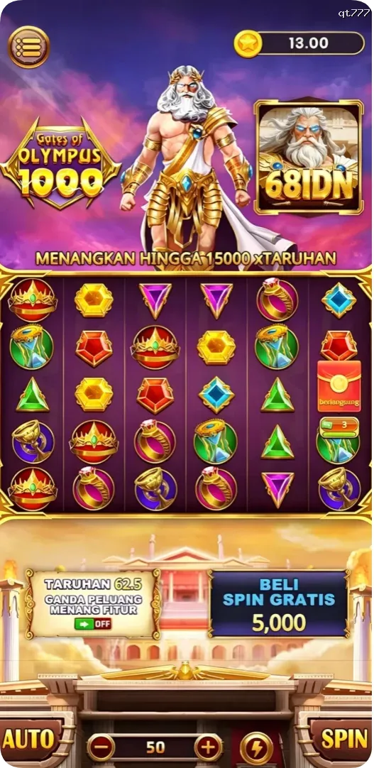 qt777 Tangkapan Layar - APK Resmi